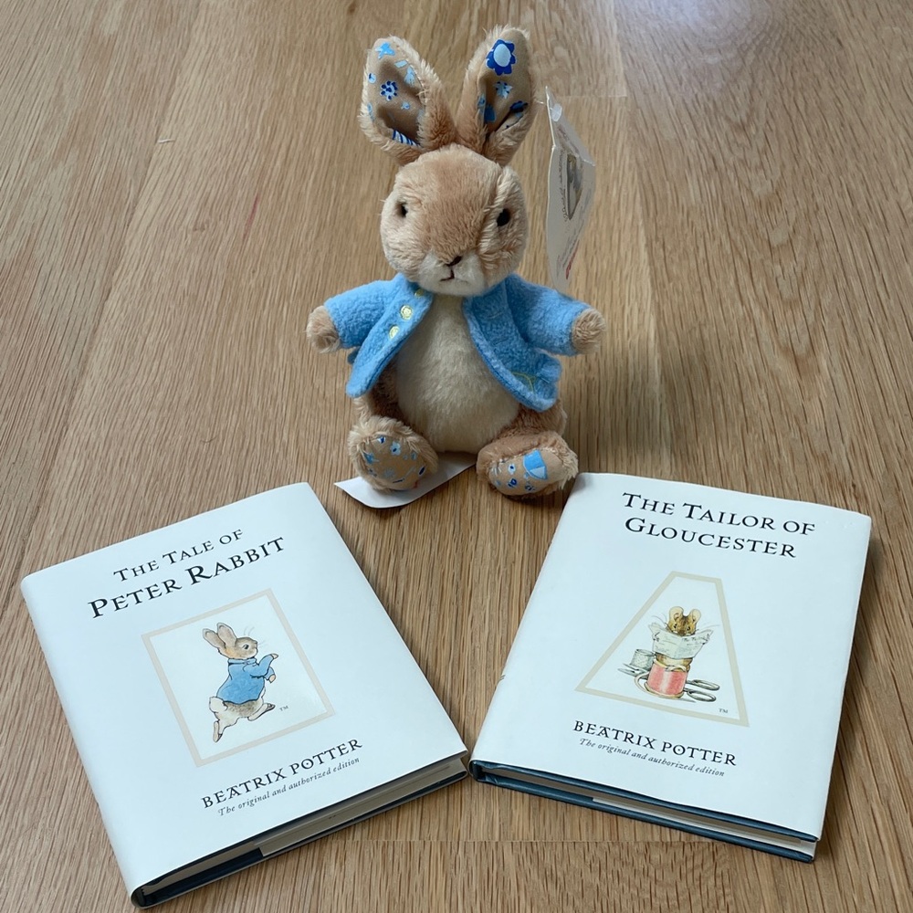 Beatrix Potter Gift Bundle Peter Rabbit Plush and Book Set